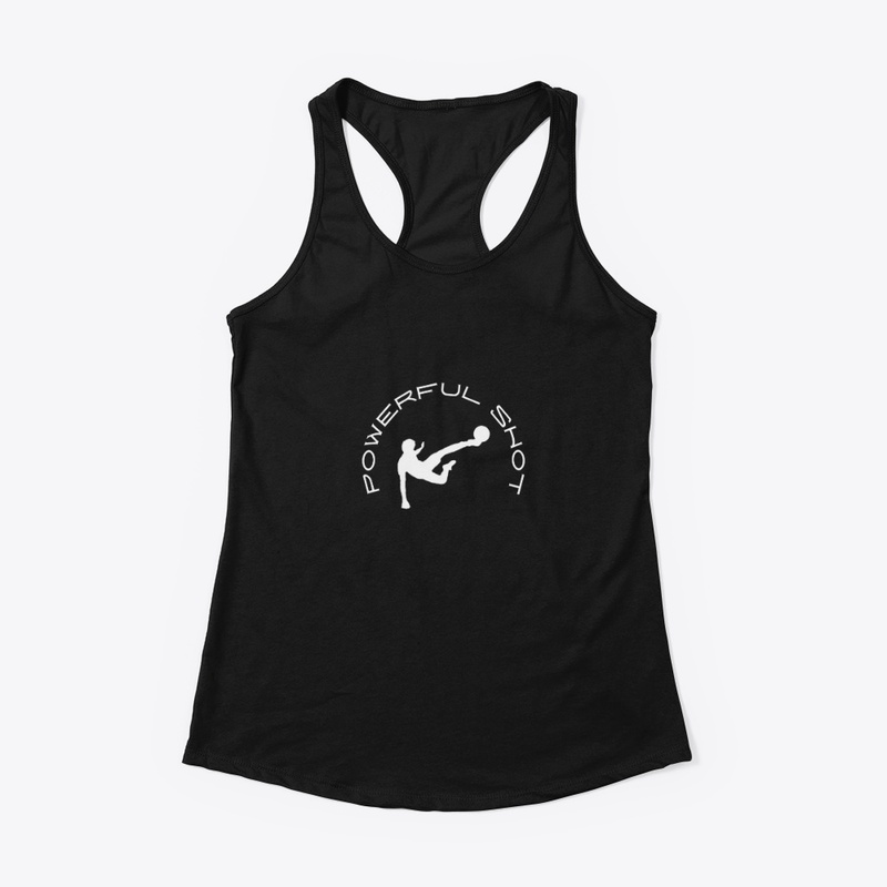 Soccer: Powerful Shot 6 White Logo