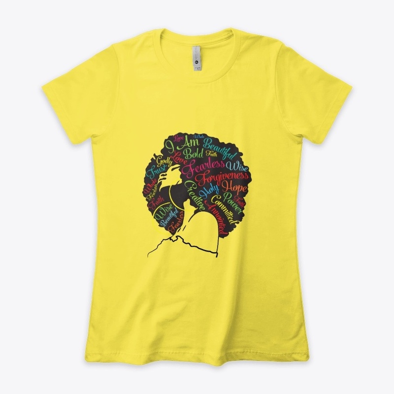 Colorful Afro Affirmations 
