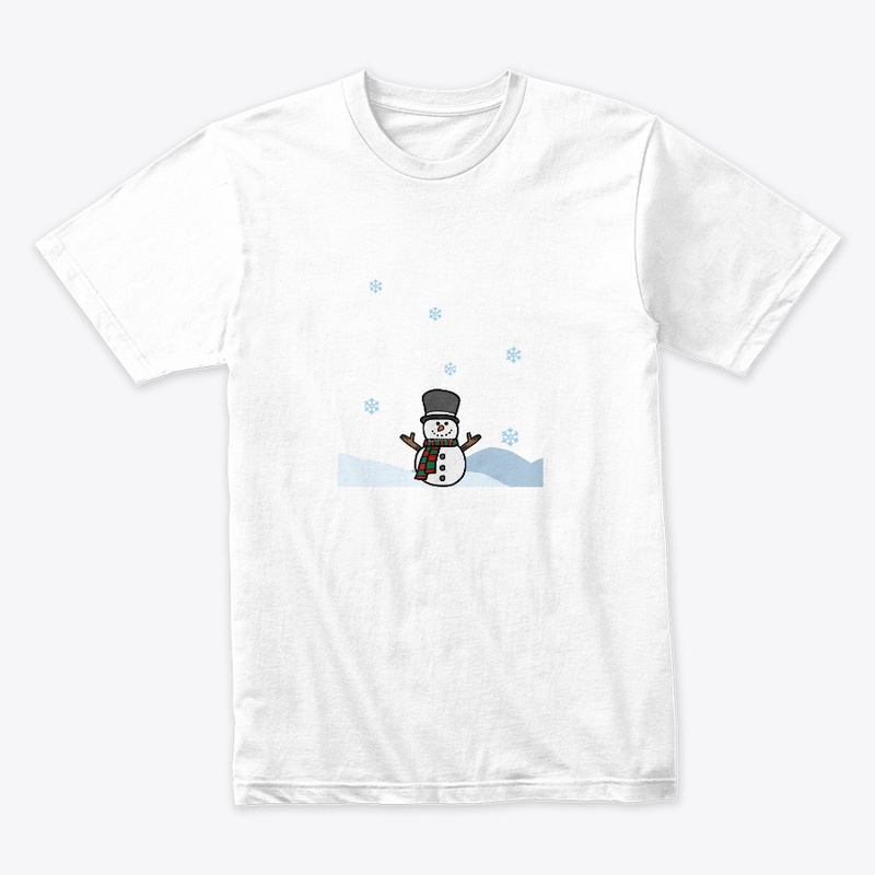 Winter snow man 