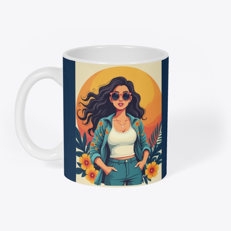  Sunset Muse – Summer Vibes Graphic Tee