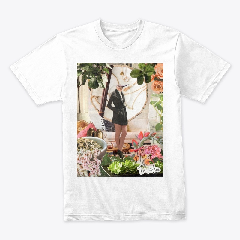 Plant Mom Bird Collage Art 