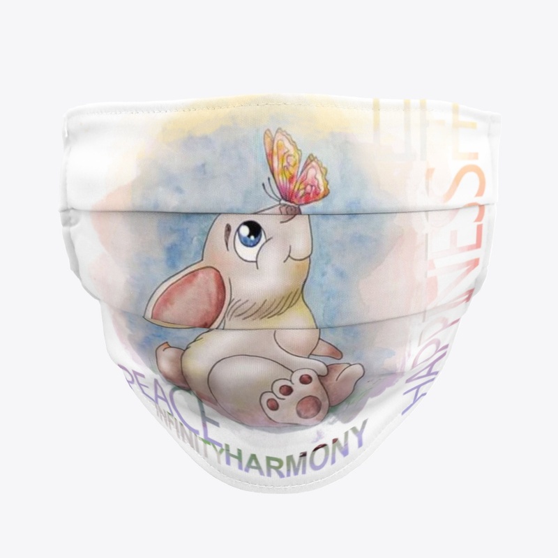 Peace, hapyness, bunny