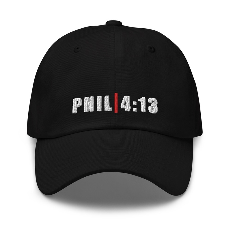 Phil 4:13 Dad Hat