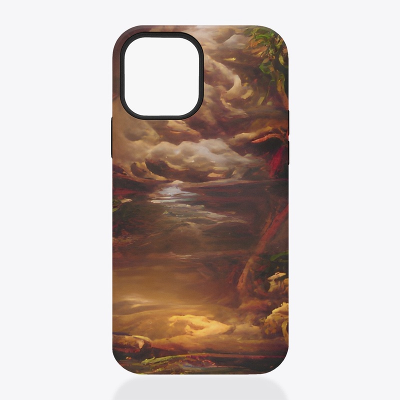 Tropical Depression Twenty Five AI Art