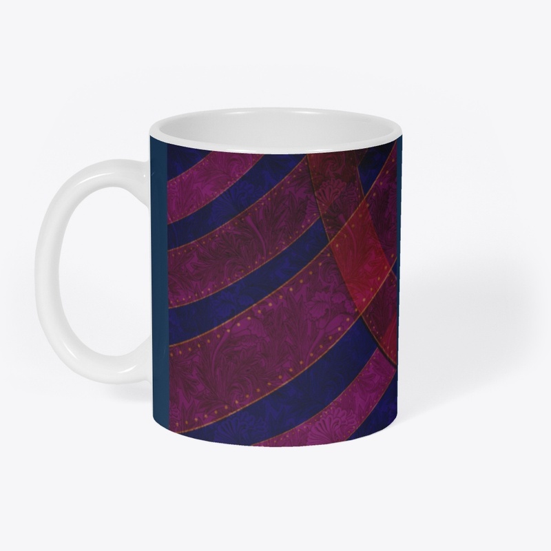 Royal Garden Flow – Abstract Floral