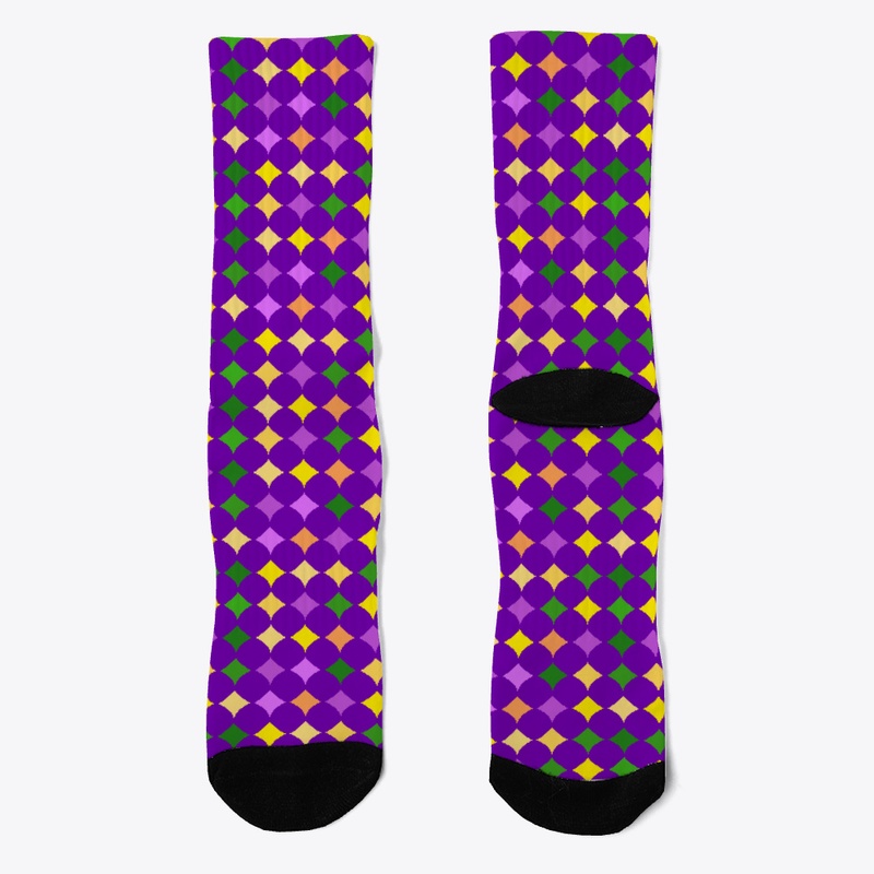 Mardi gras Diamond Patterns