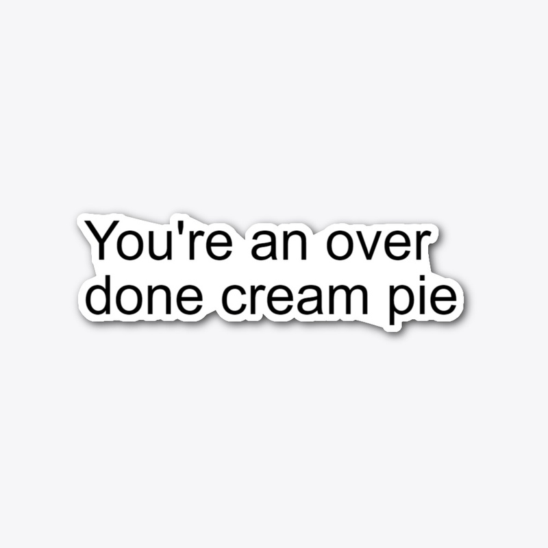 Cream pie