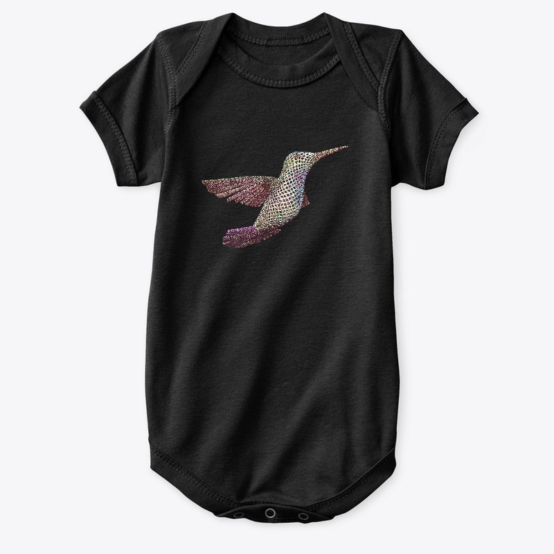 3D woven Hummingbird stylized