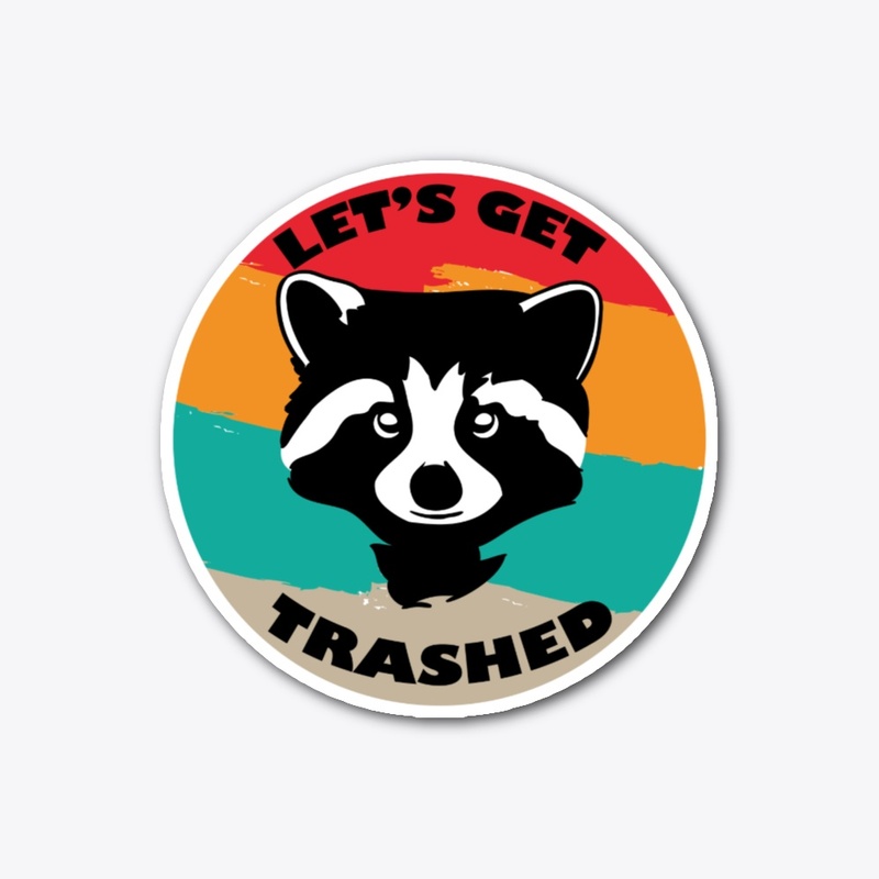 Lets Get Trashed Panda