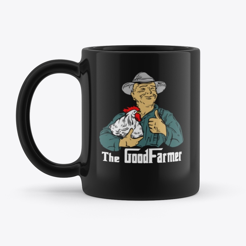 Black Mug The Good Farmer