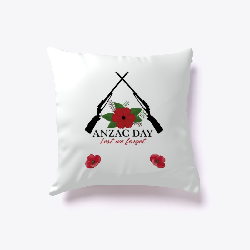 Lest we forget pillow