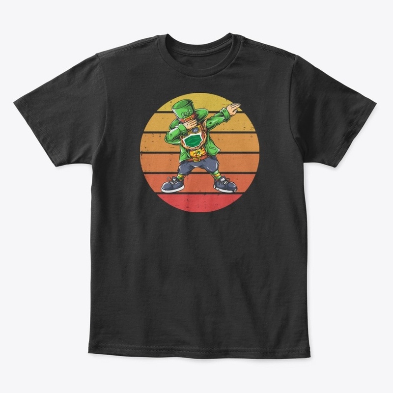 Dabbing Leprechaun St Patricks