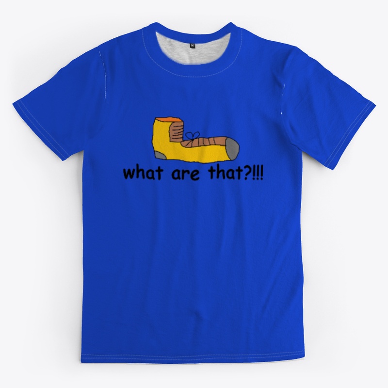 its a shoe... and it says what are that