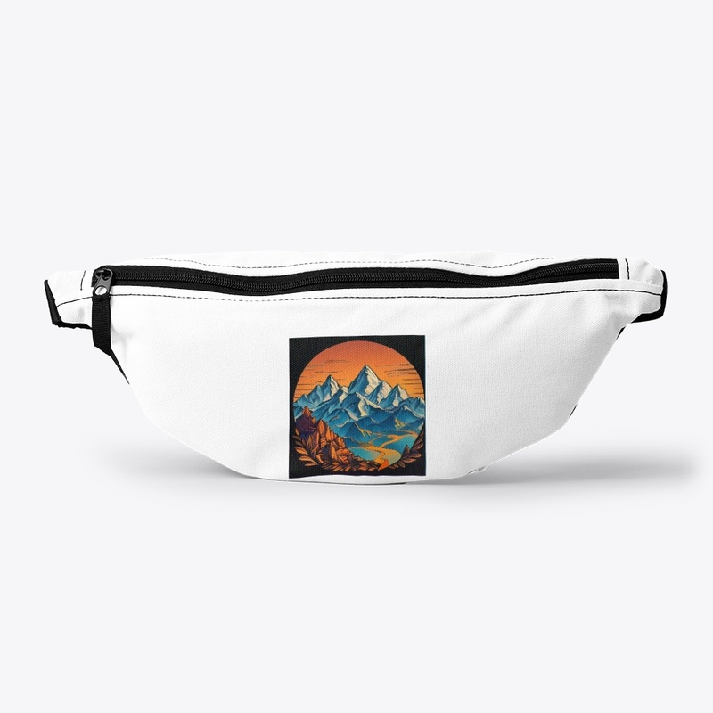natural scene t shirt desing 