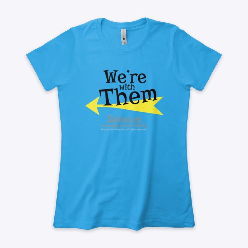 We're with Them DID Couples tee Match