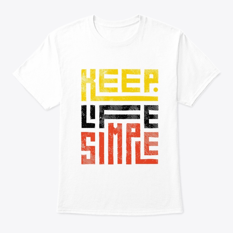 A white crew neck t shirt for men 