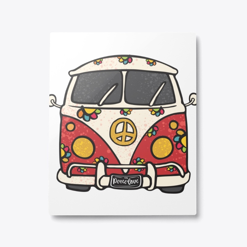 Hippie van