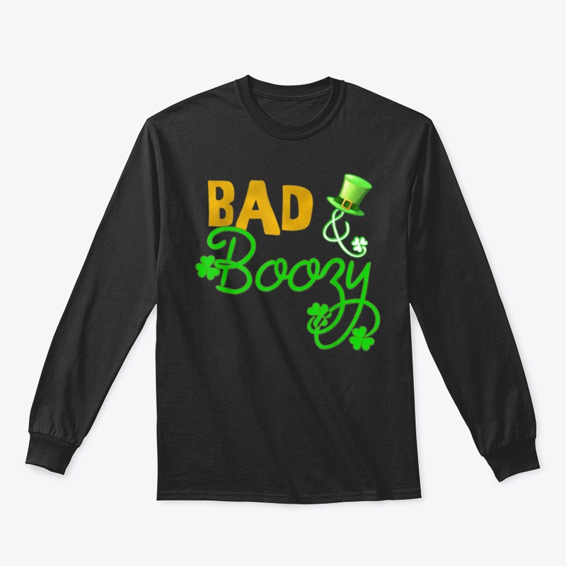 🎁 New Leopard Shamrock Bad And Boozy Fu