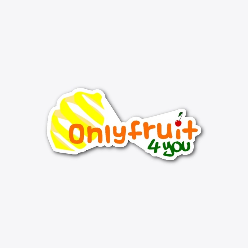 Only fruit 4 you logo hoodie 