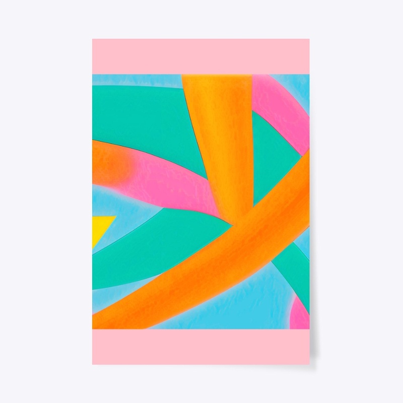 Soft Pink And Orange 