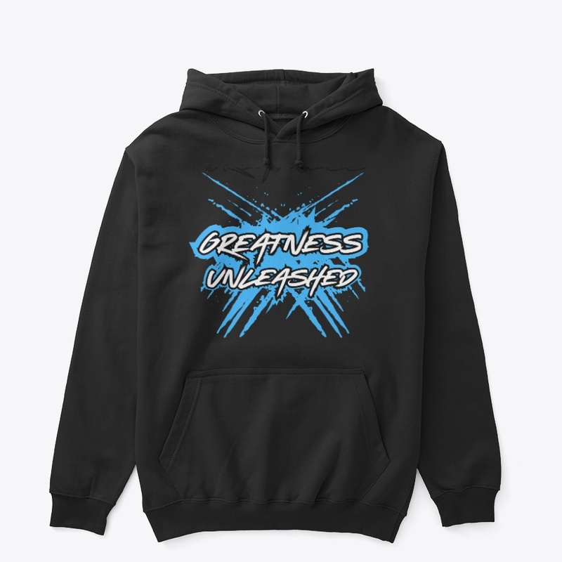 Greatness Unleashed(Neon Blue)