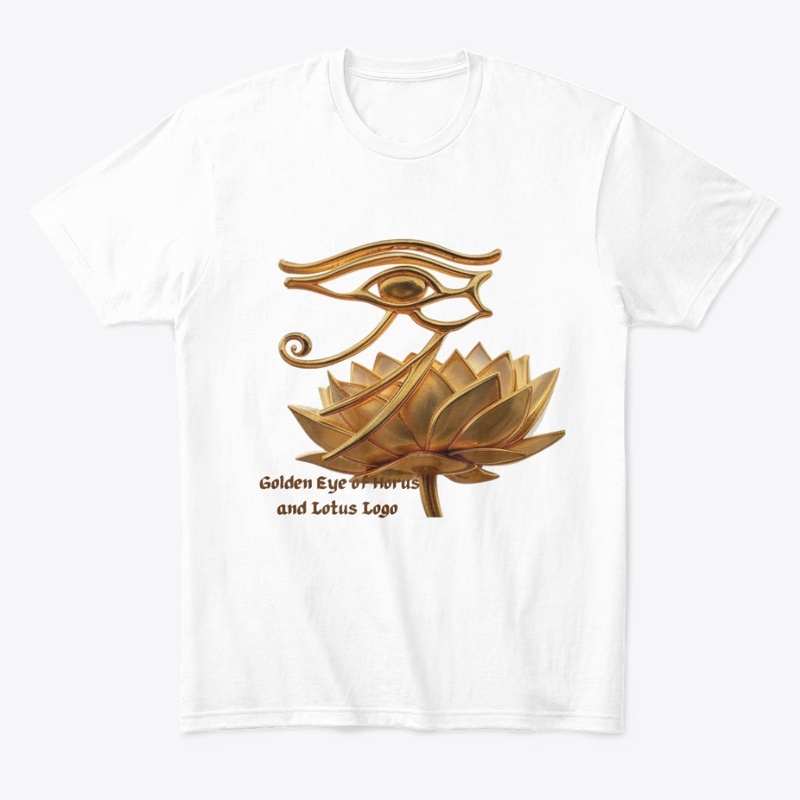 Golden Eye of Horus and Lotus