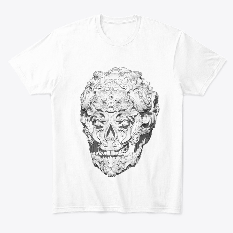 Carved Pattern King head by CrownPeople