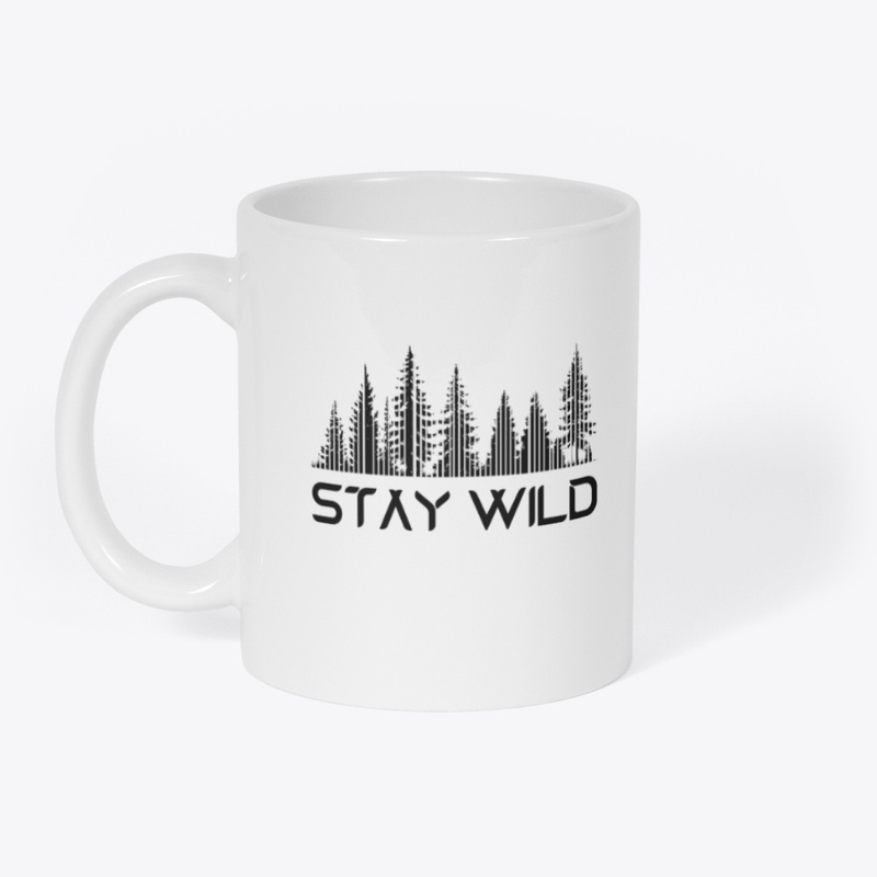 Stay Wild with white color