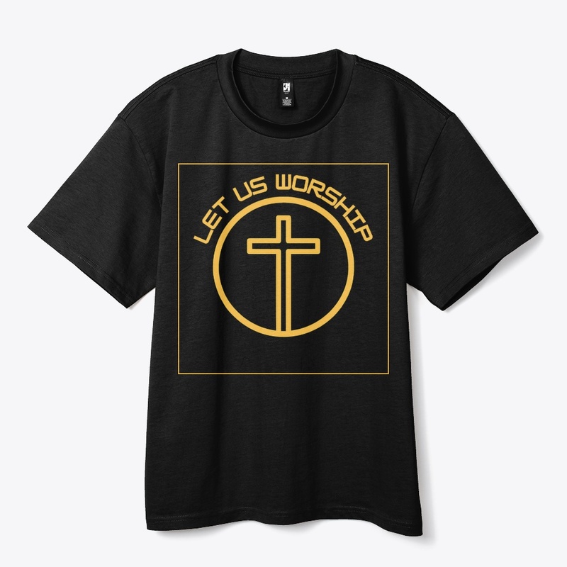 Let Us Worship Cross Tee