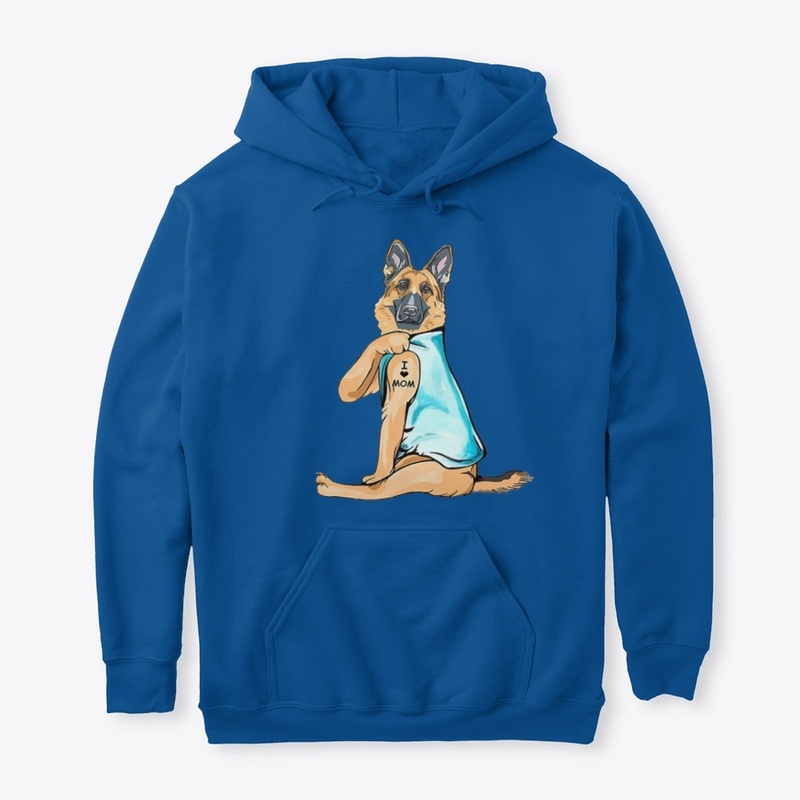 I Love Mom GSD Outfit