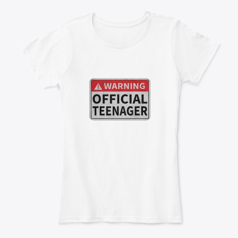 Warning Official Teenager