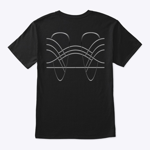 Seeing All Black T-Shirt Back