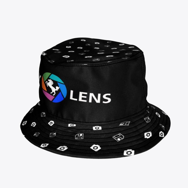 Poly Lens Bucket Hat (Inverted Logo)