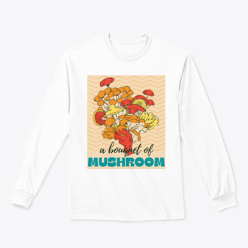 A bouquet of mushroom Yellow pattern
