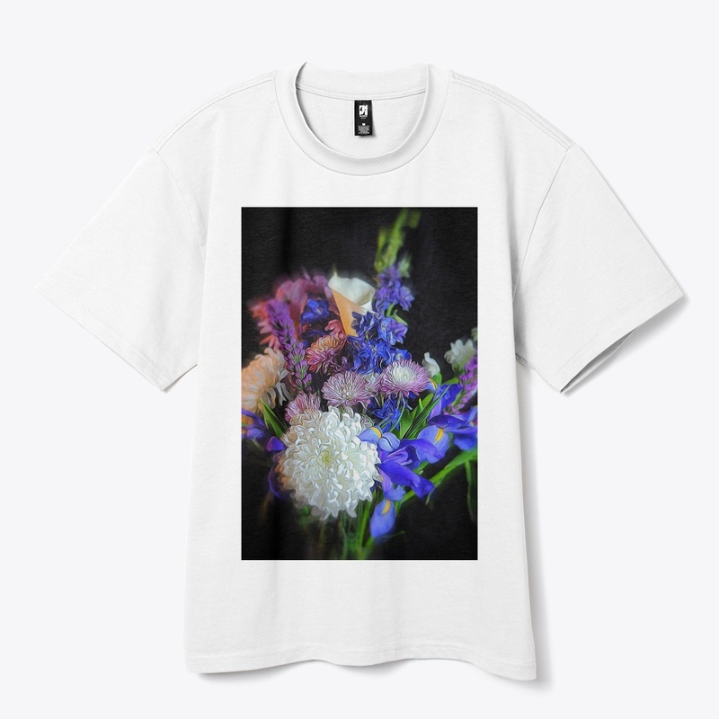 Blue Purple White Bouquet