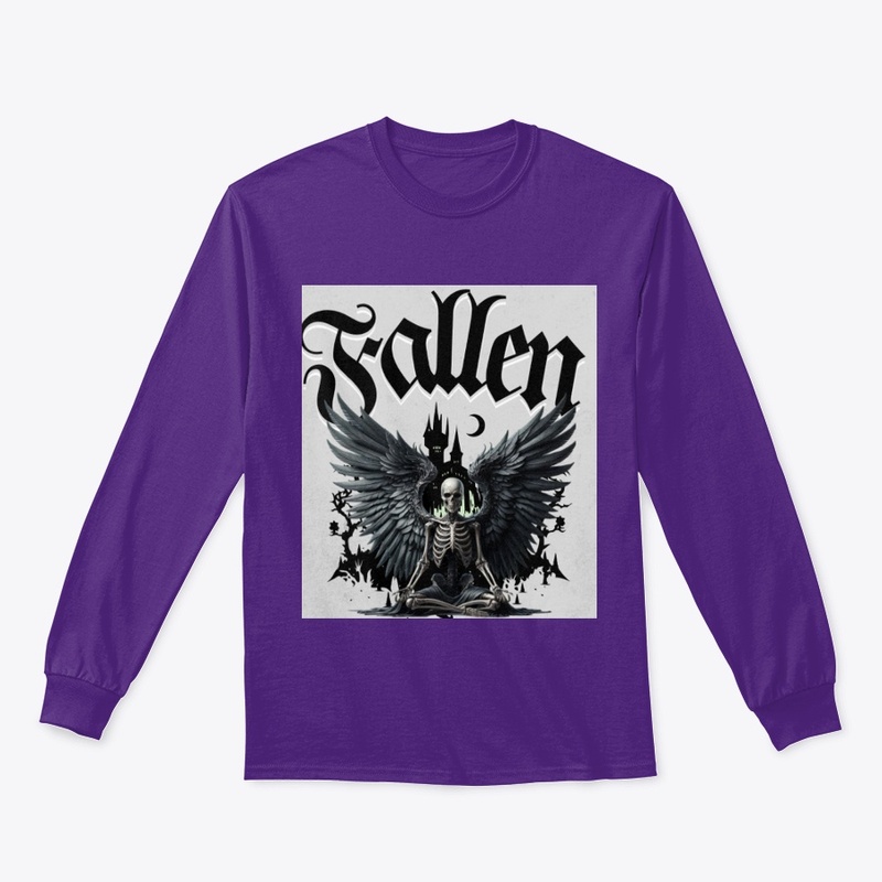 Fallen Skeleton Wings t-shirt