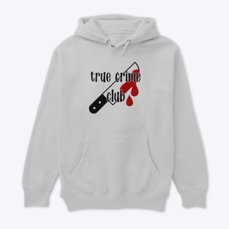 True Crime Club - black + red