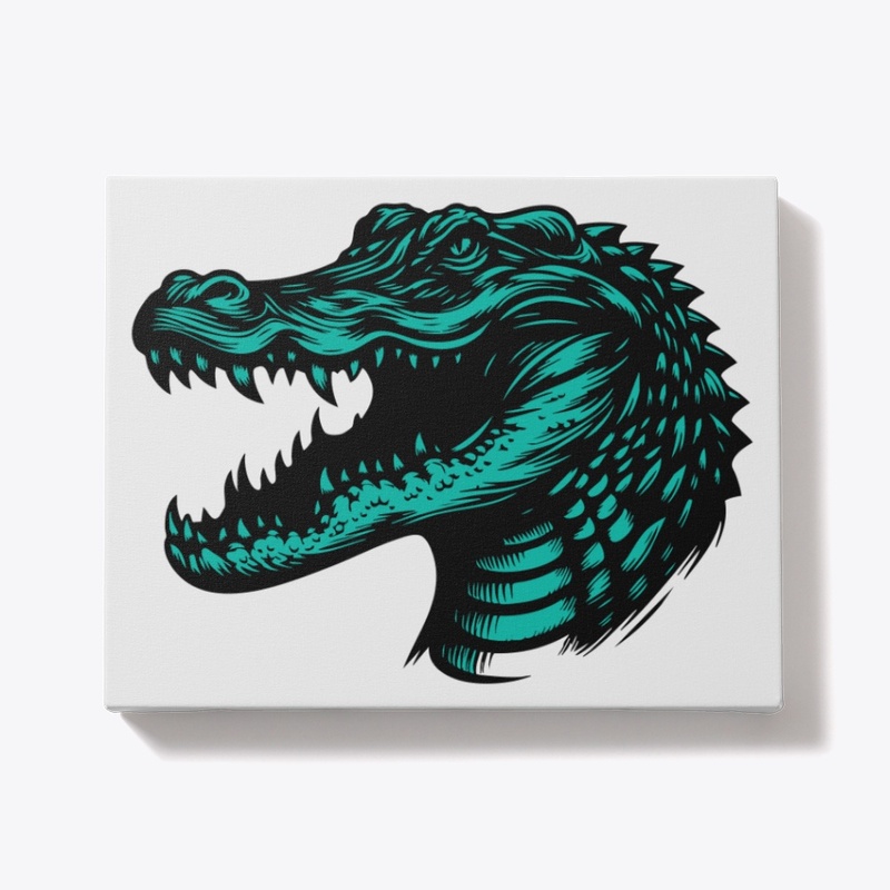 Angry Alligator Wildlife Design