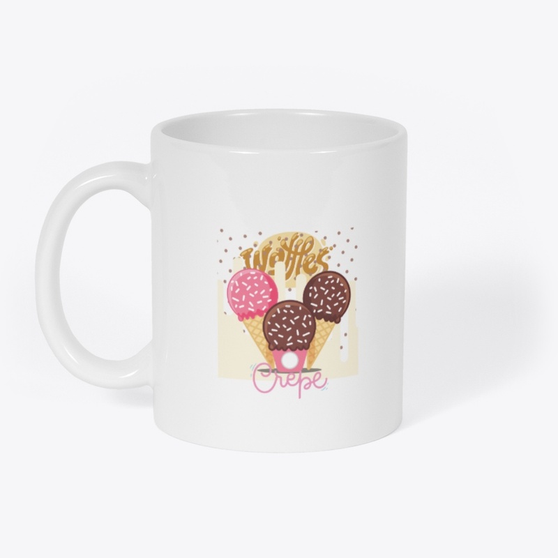 ice-cream lovers, colorful design