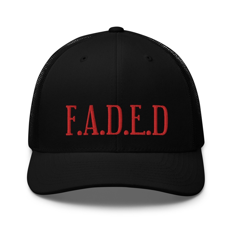 FADED Trucker Hat