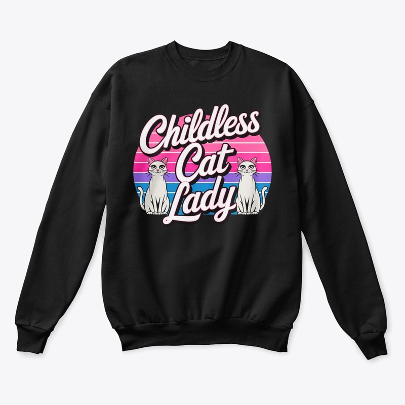 childless cat lady shirt
