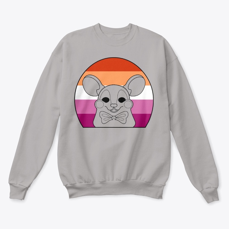 Gaming With Rats Logo - Lesbian Pride
