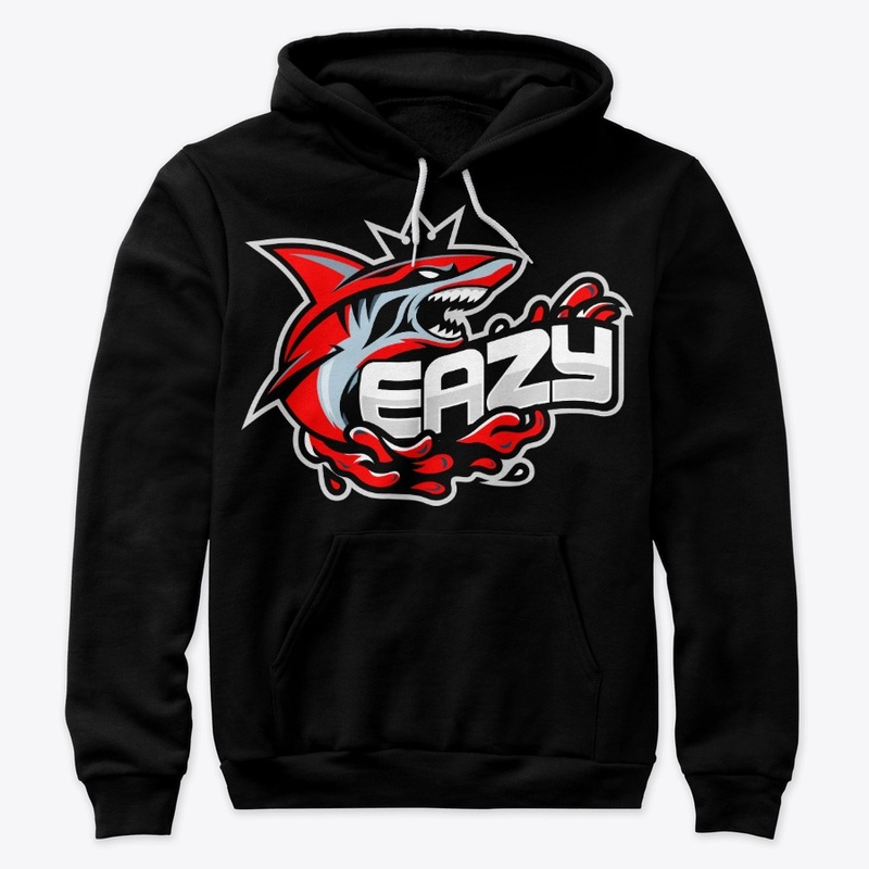 EAZY HUSTLE RED HOODIE