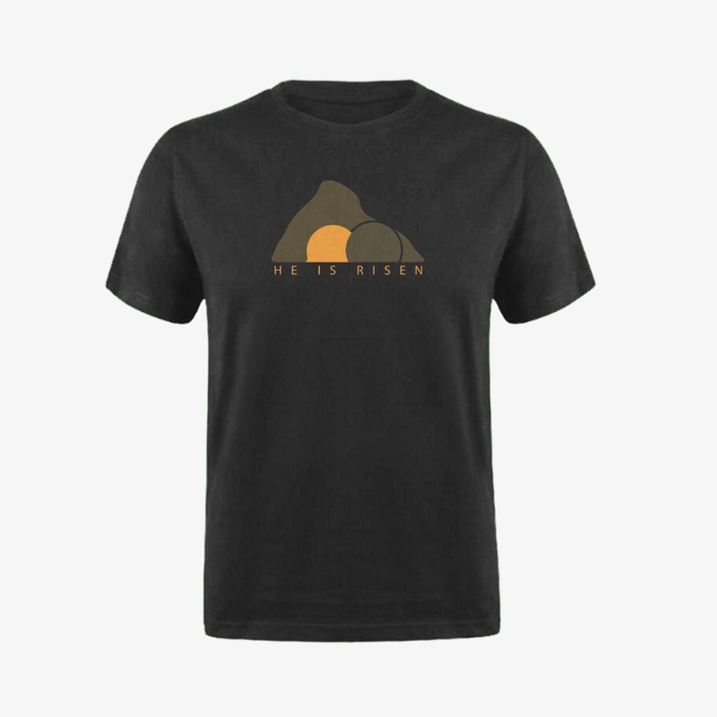He is Risen T-shirt -Minimalist design