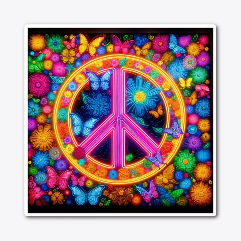 Love, Peace & Unity: Resist WW3 Stickers