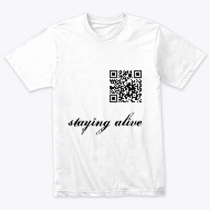 Staying alive QR code
