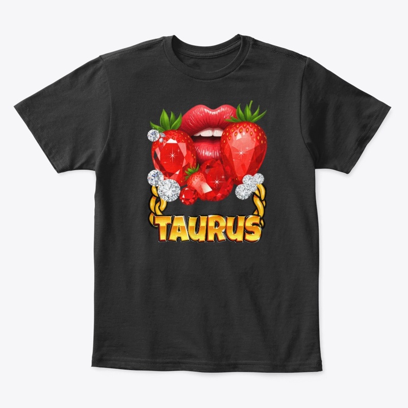 Taurus Gold Chain Lips