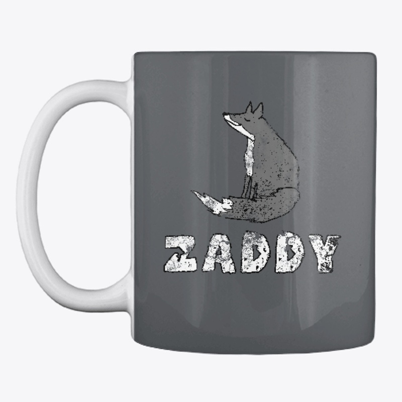 Zaddy silver fox daddy fox design
