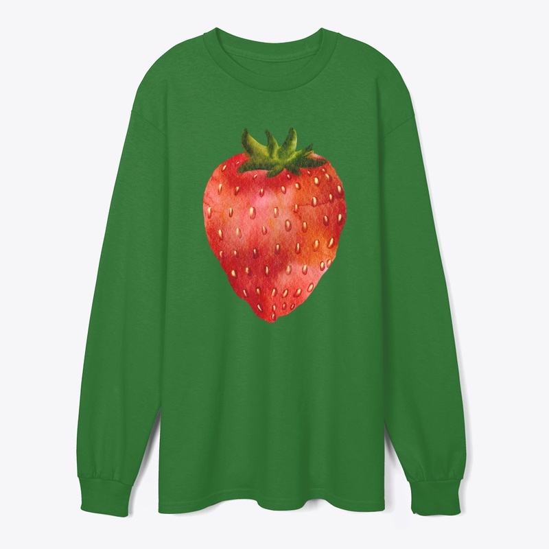 Strawberry Watercolor