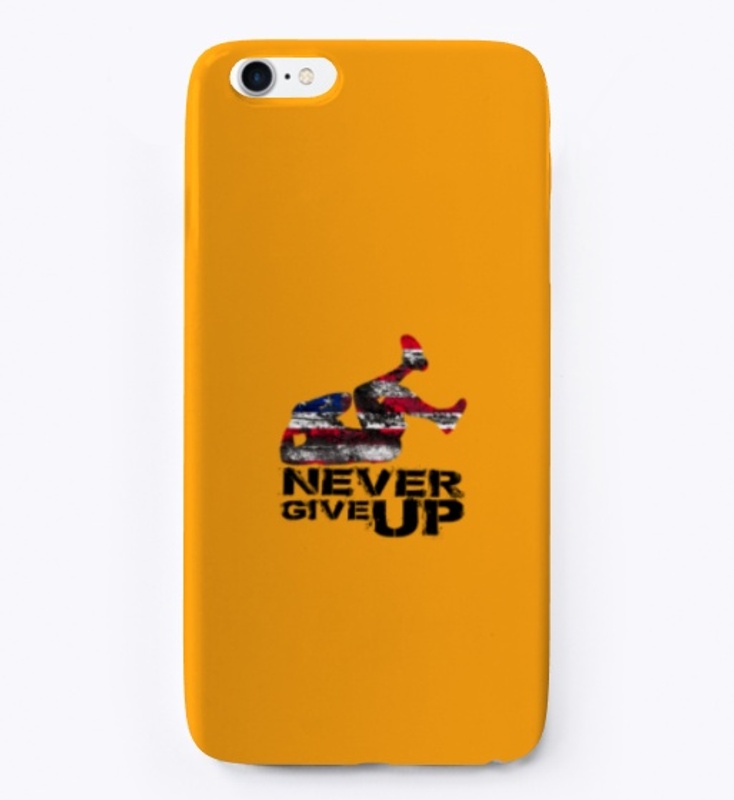 Never Give Up GYM tee